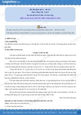 Đề thi học kì 2 Tiếng Việt 3 - Đề số 5